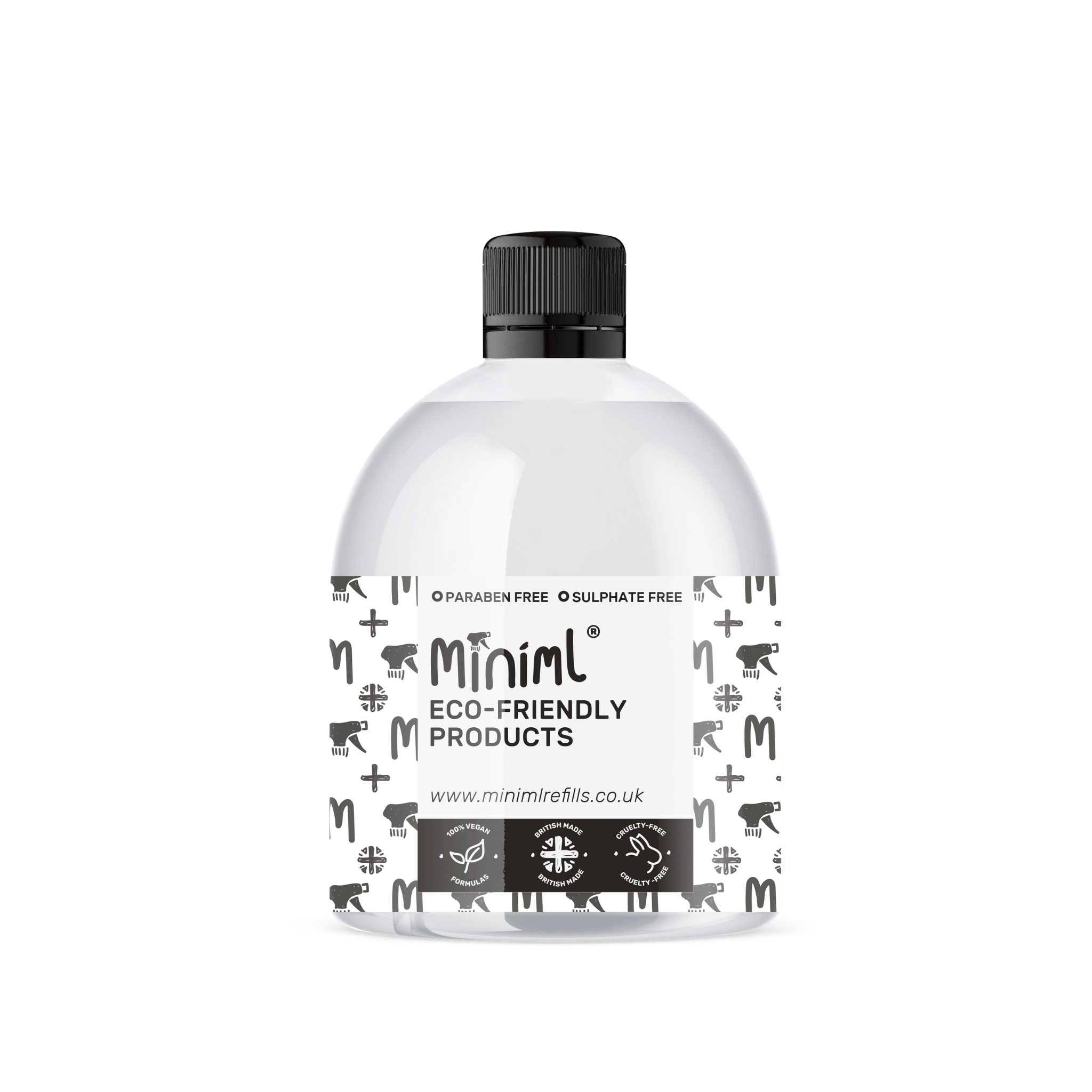 Reusable PET Short Bottle - 500ML