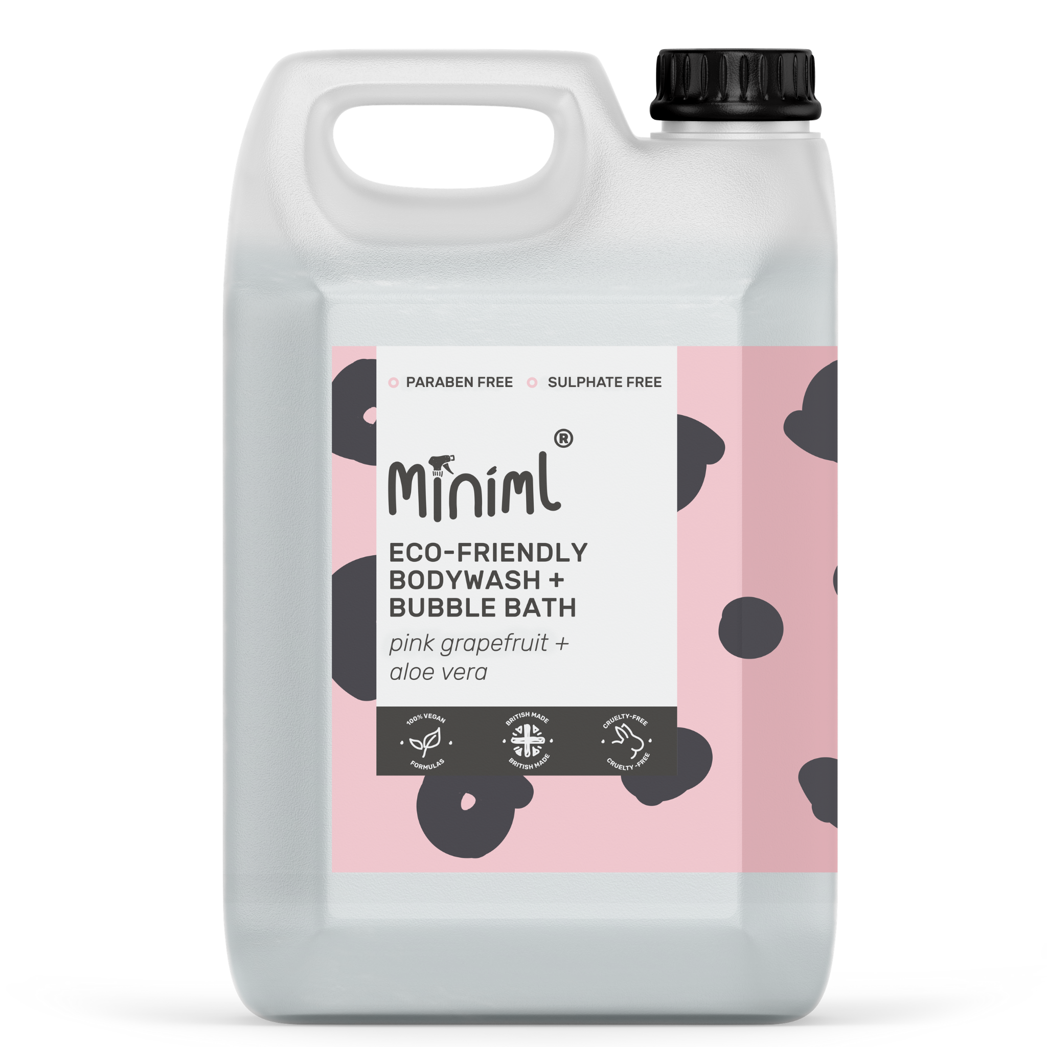Bodywash + Bubblebath - Pink Grapefruit + Aloe Vera - Bulk Refill