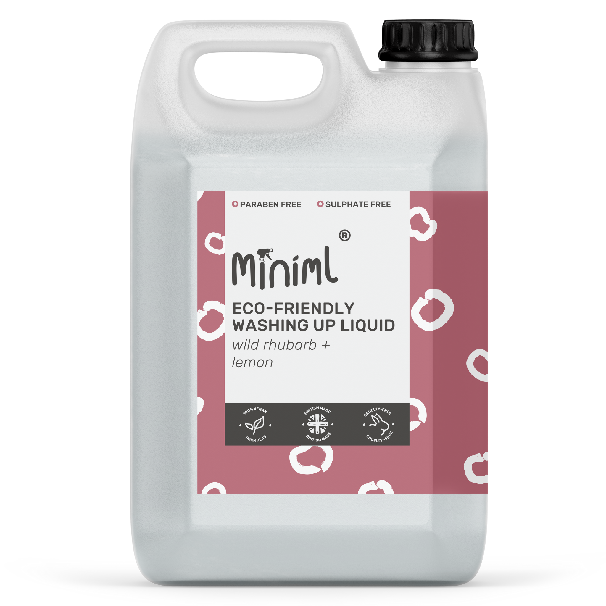 Washing Up Liquid - Wild Rhubarb + Lemon - Bulk Refill