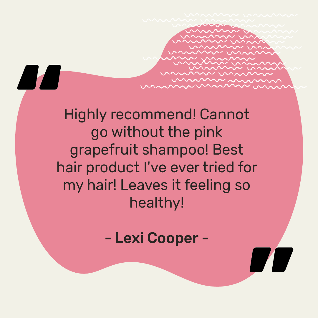 Balancing Shampoo - Pink Grapefruit + Aloe Vera - 100ml