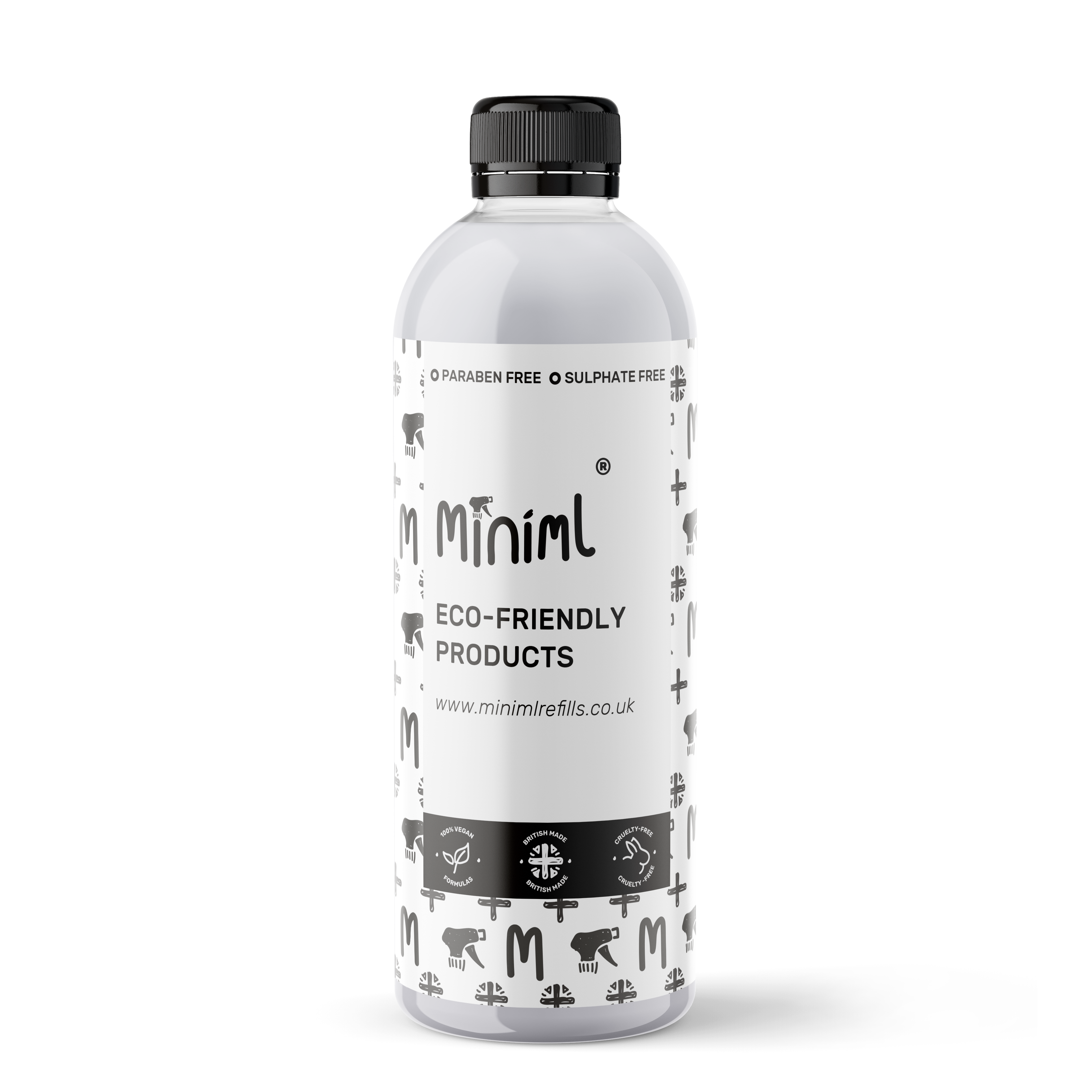 Reusable PET Tall Bottle - 500ML